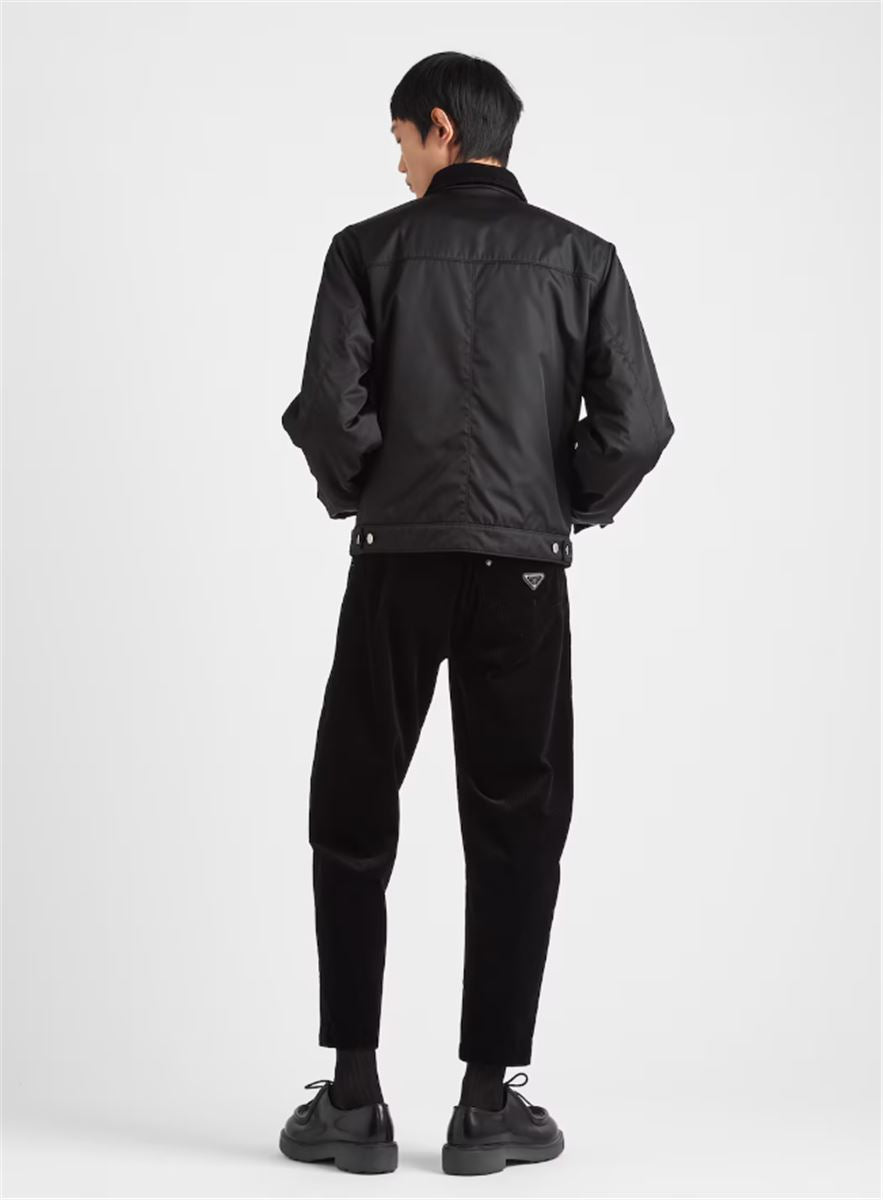 PINWALE CORDUROY PANTS - PRADA - Verso