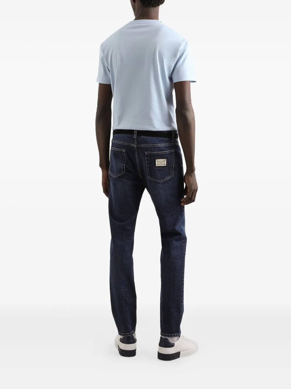 Logo-plaque jeans