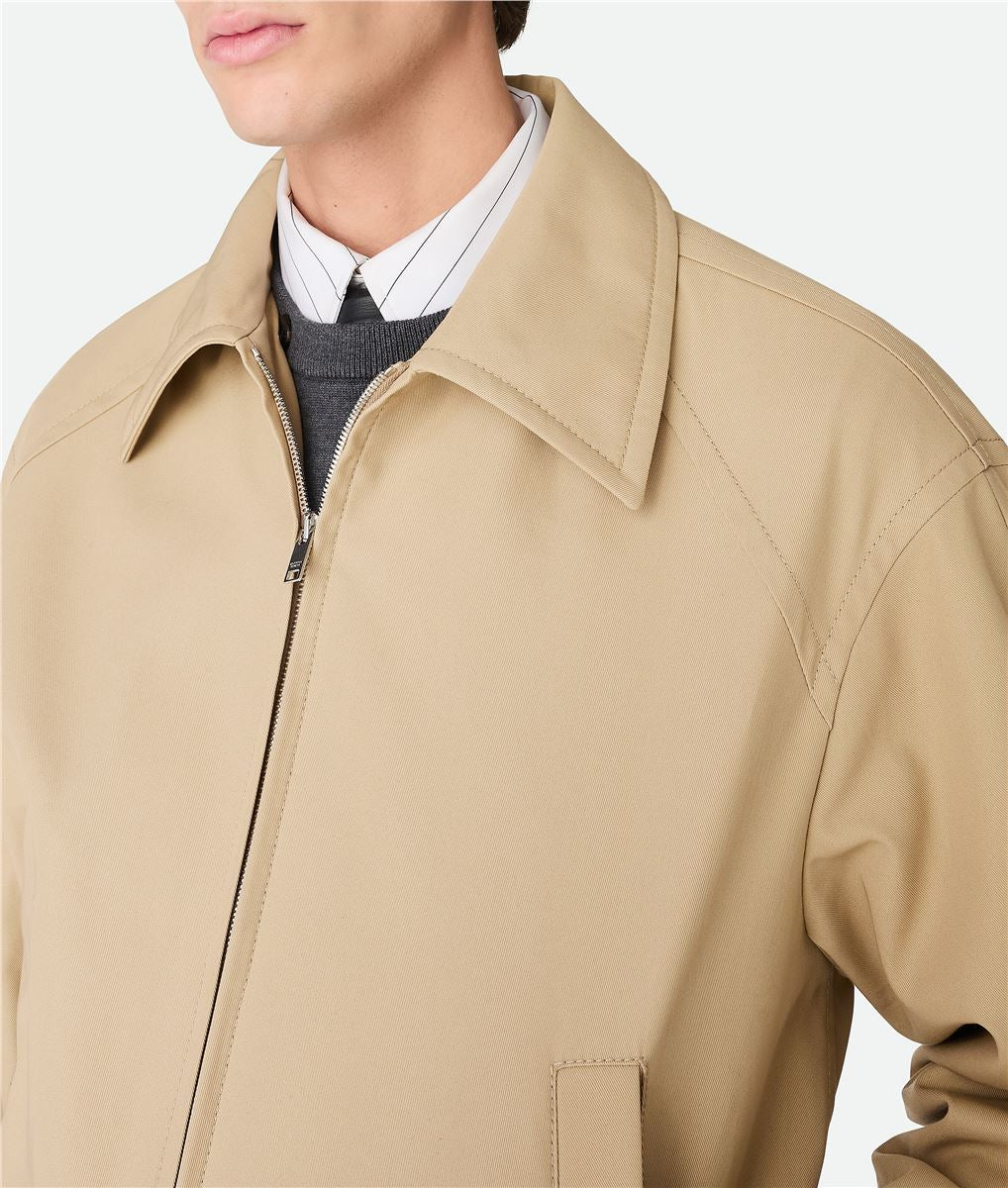 COTTON TWILL BLOUSON