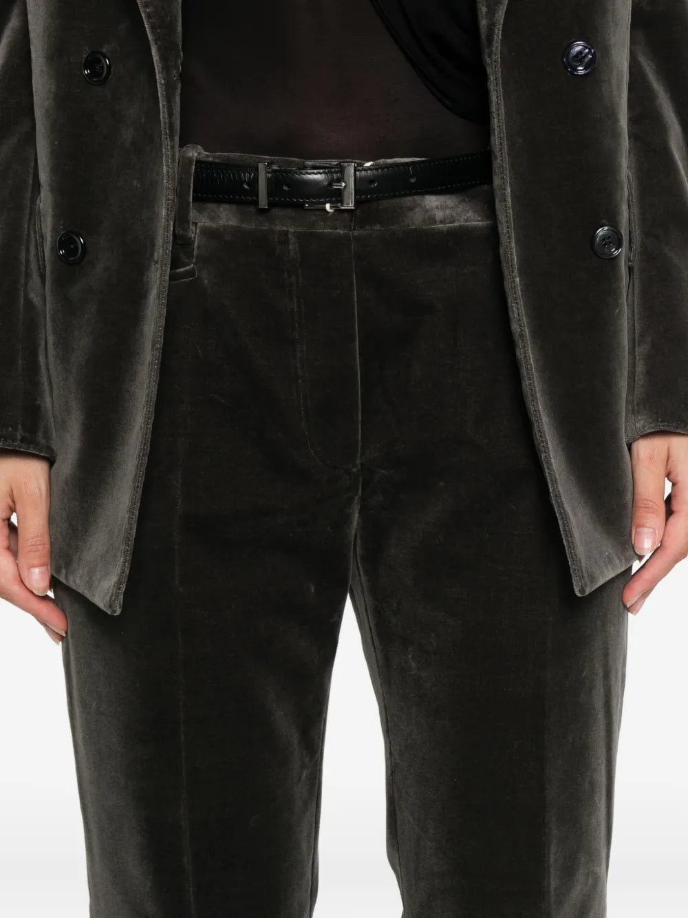 Velvet trousers