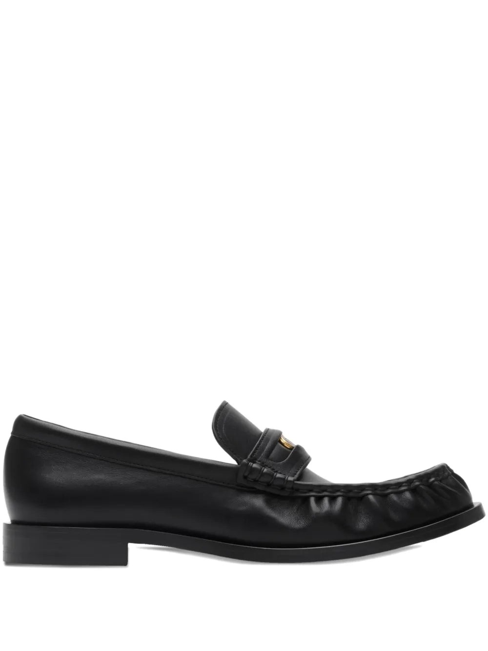 Leather loafers