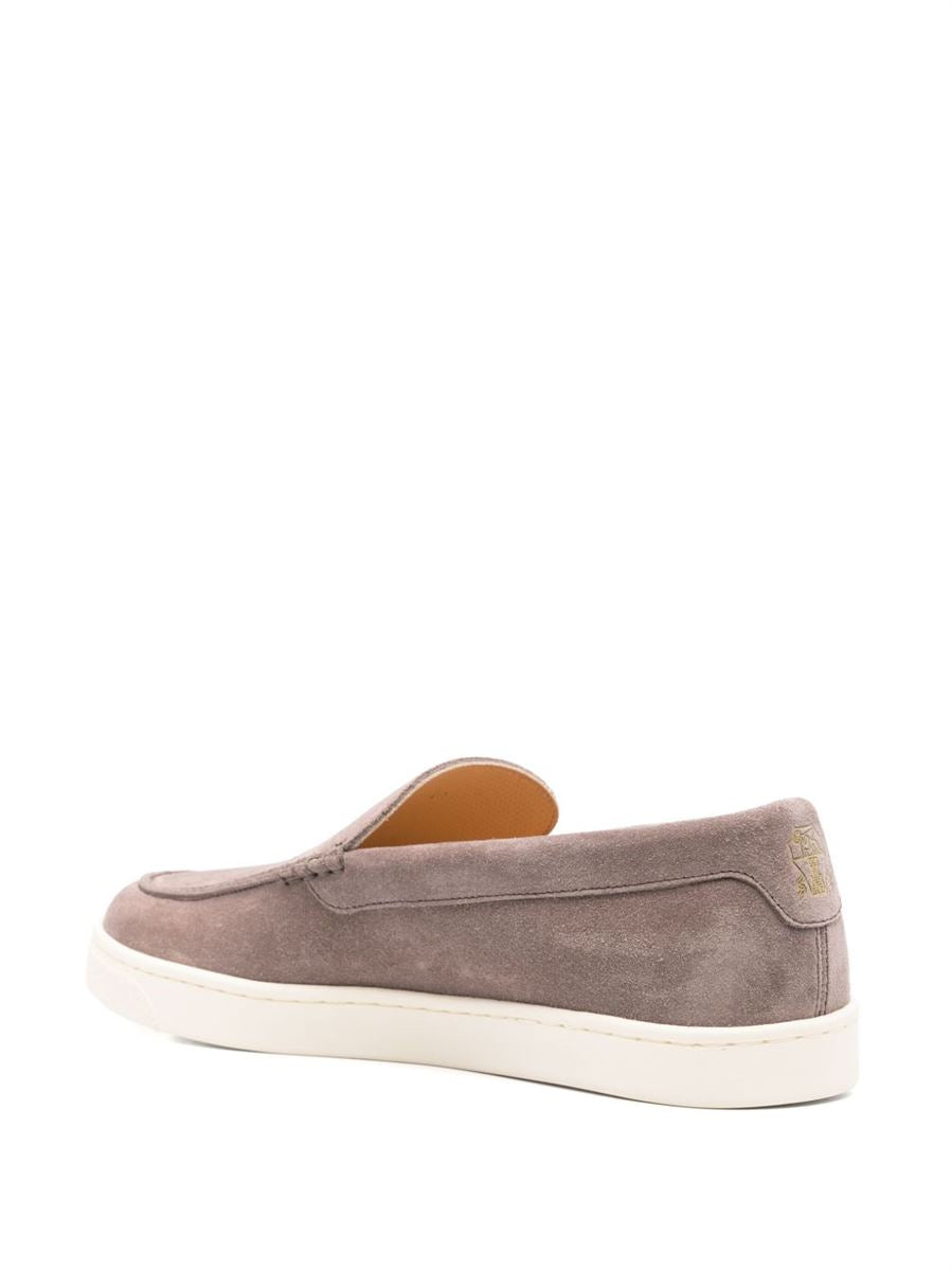 SUEDE LOAFERS - BRUNELLO CUCINELLI - Verso
