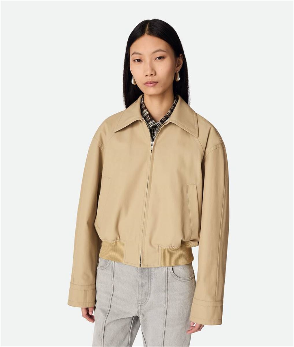 COTTON TWILL BLOUSON