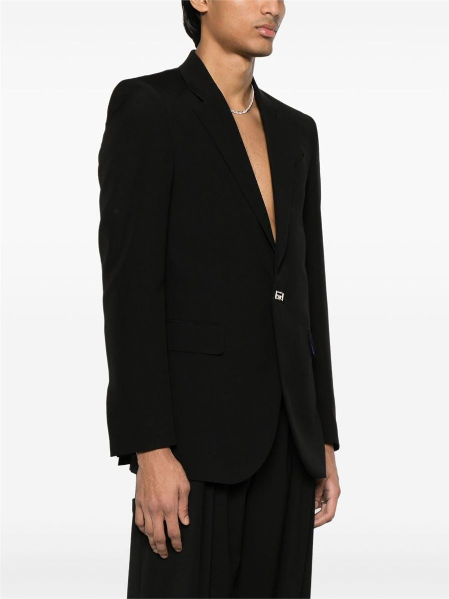 2G-CLIP WOOL BLAZER - GIVENCHY - Verso