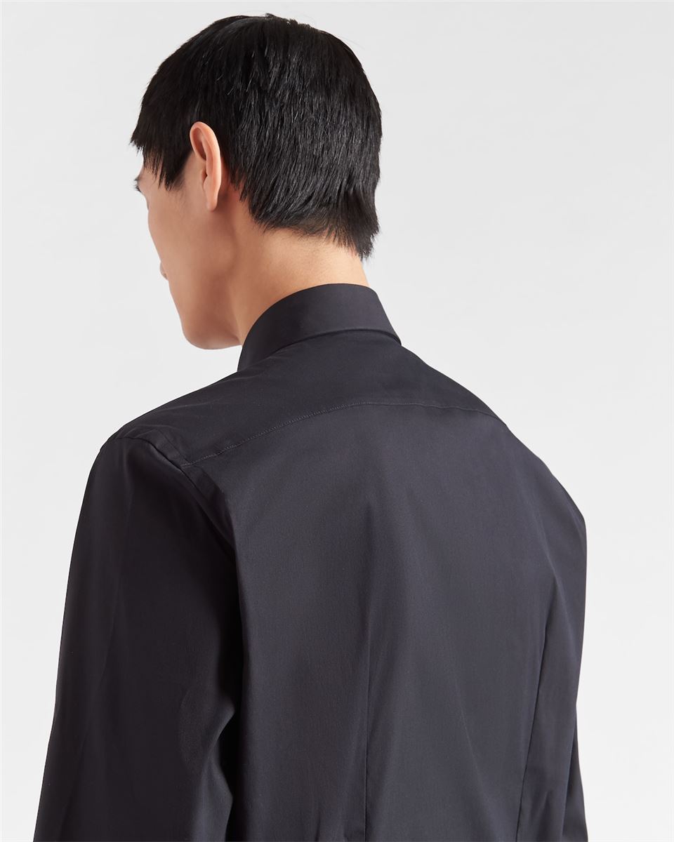 STRETCH COTTON SHIRT