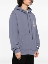 FRENCH-PRINT COTTON HOODIE