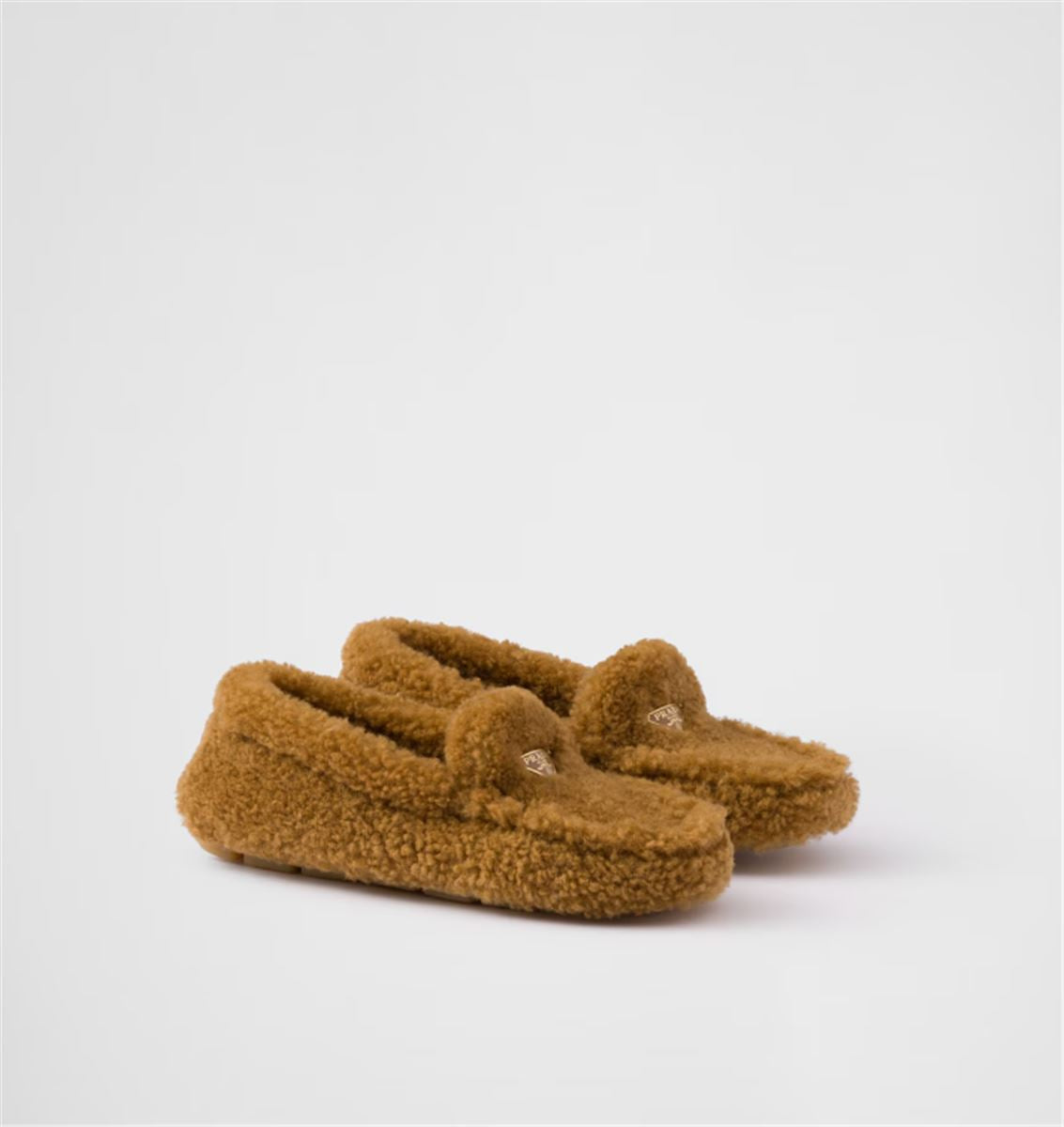 SHEARLING DRIVING SHOES - PRADA - Verso