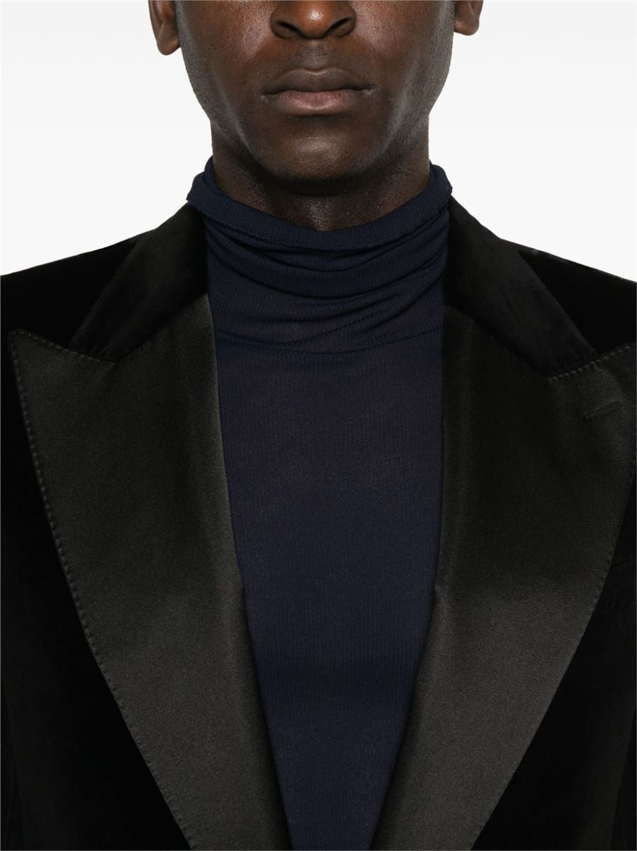 VELVET BLAZER - DOLCE & GABBANA - Verso