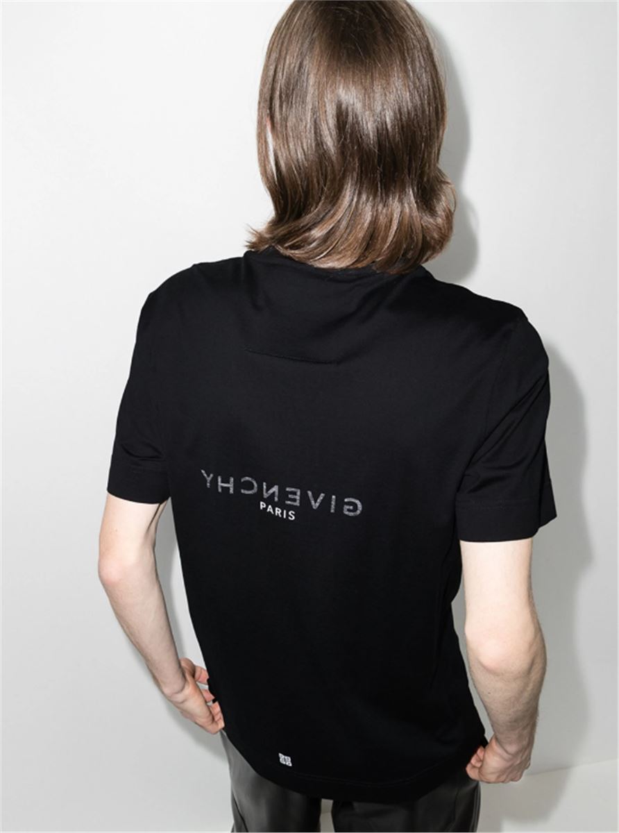 LOGO-PRINT COTTON T-SHIRT GIVENCHY