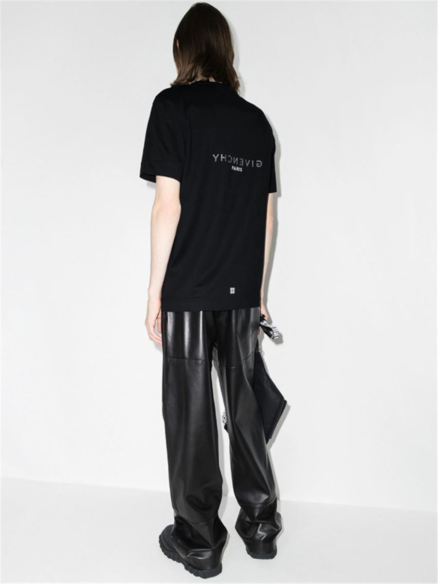 LOGO-PRINT COTTON T-SHIRT GIVENCHY