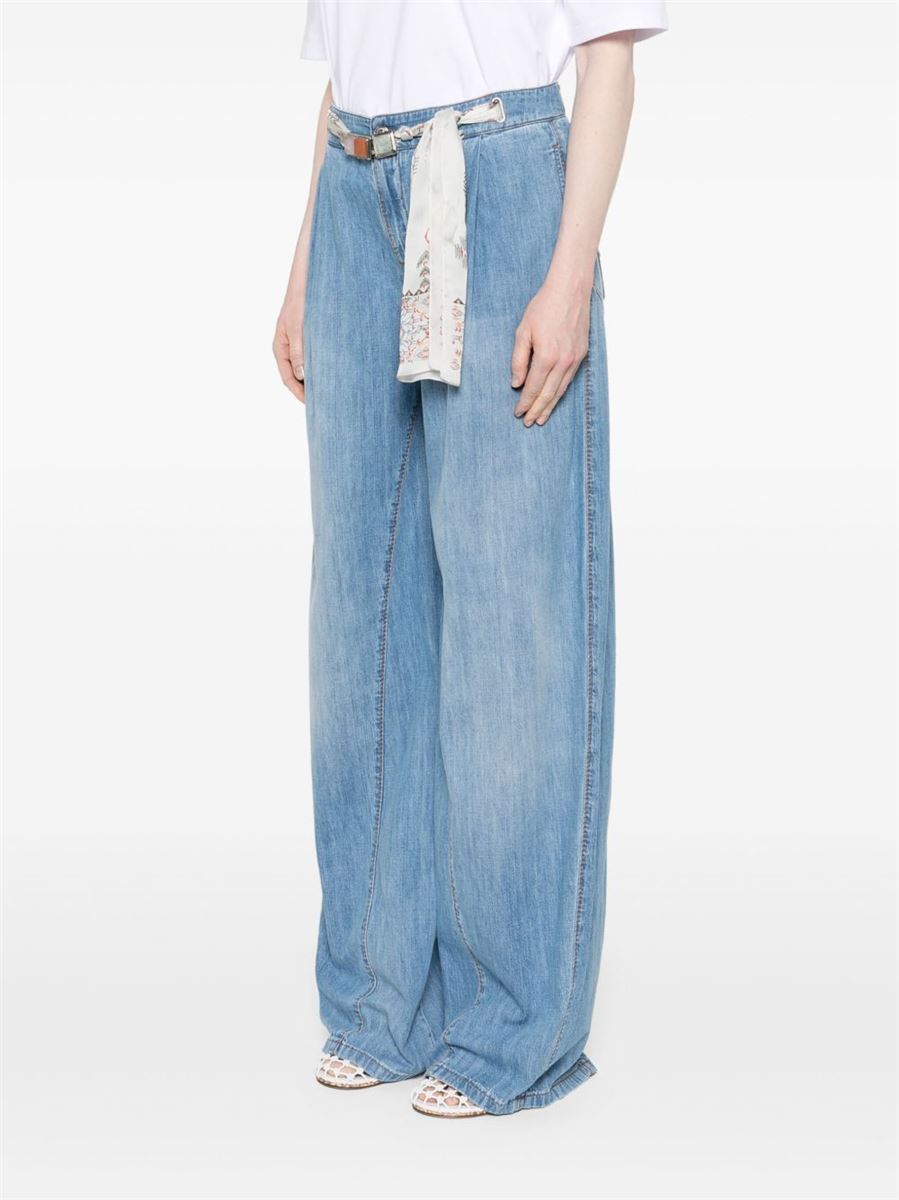 WIDE-LEG JEANS - ERMANNO SCERVINO - Verso