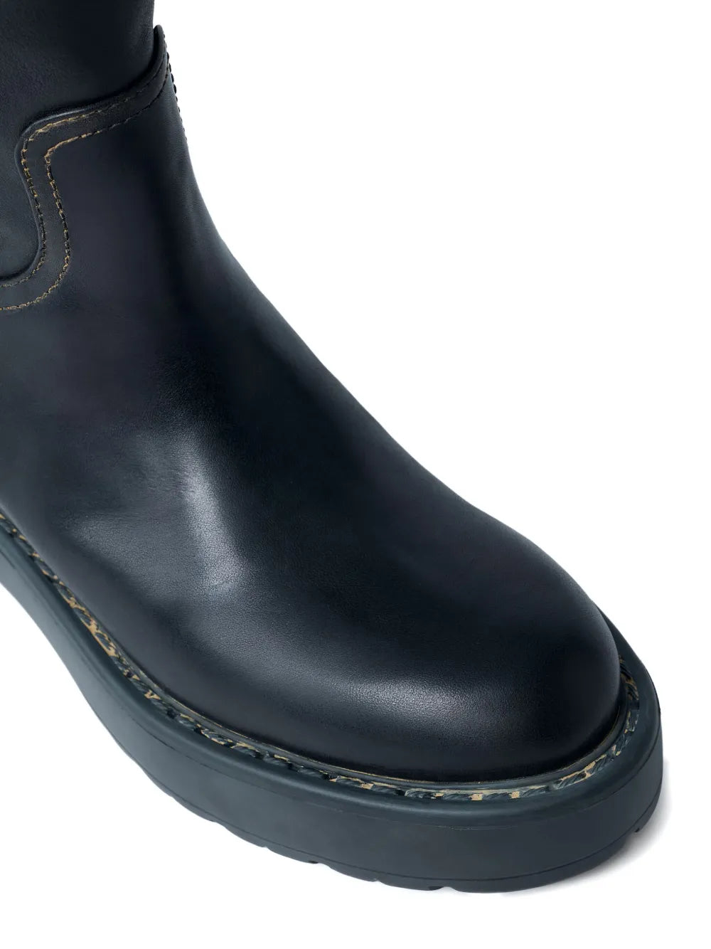 55mm logo boots-MIU MIU-Verso