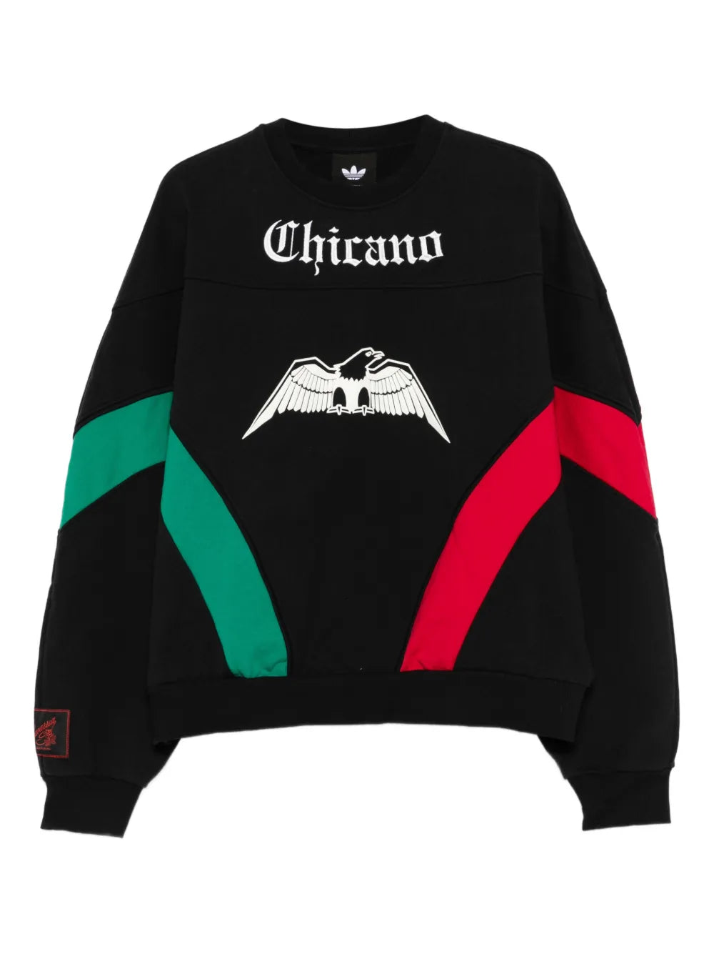 Adidas x willy chavarria eagle-graphic crew-neck sweatshirt