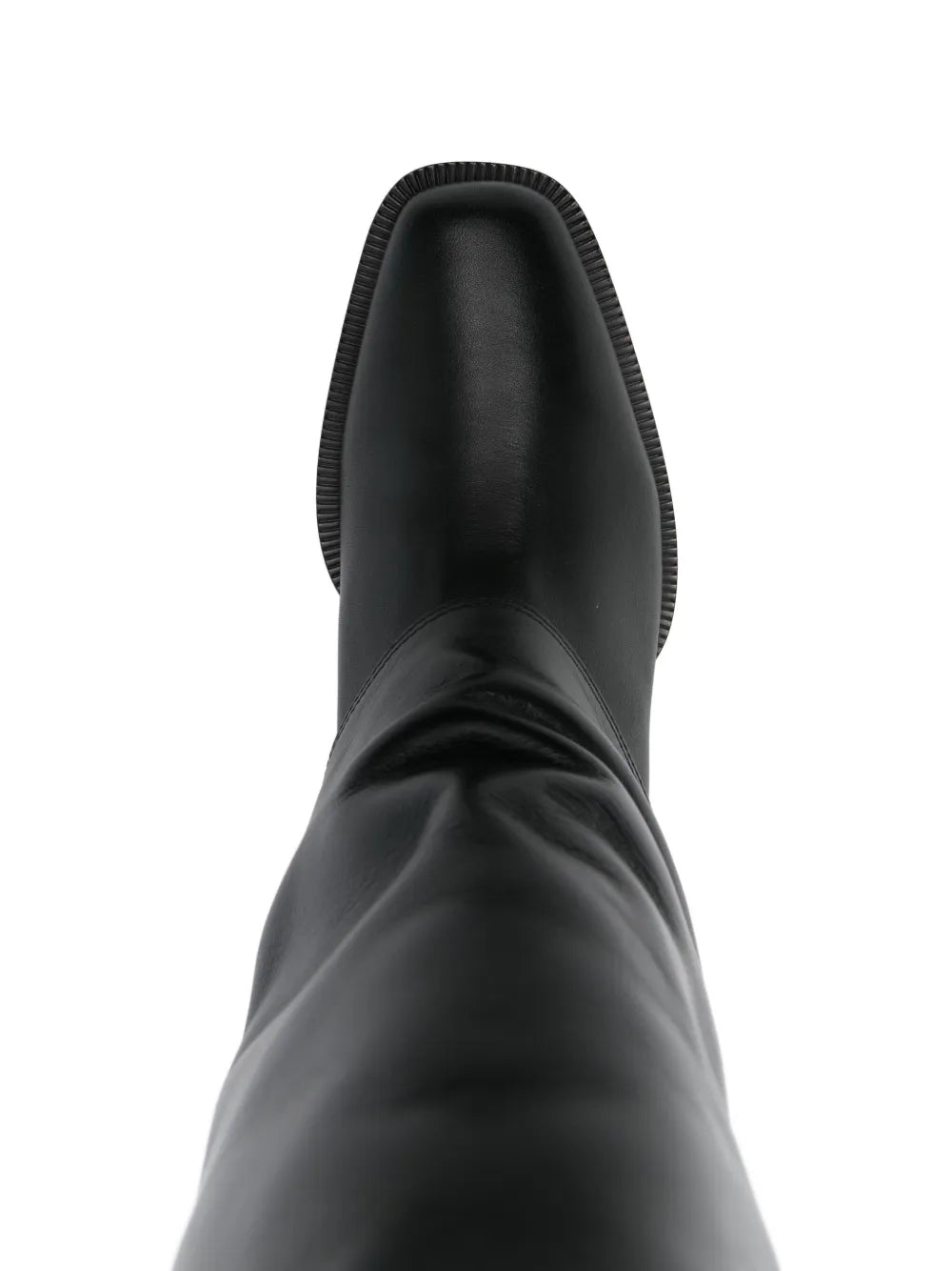 Leather ankle boots