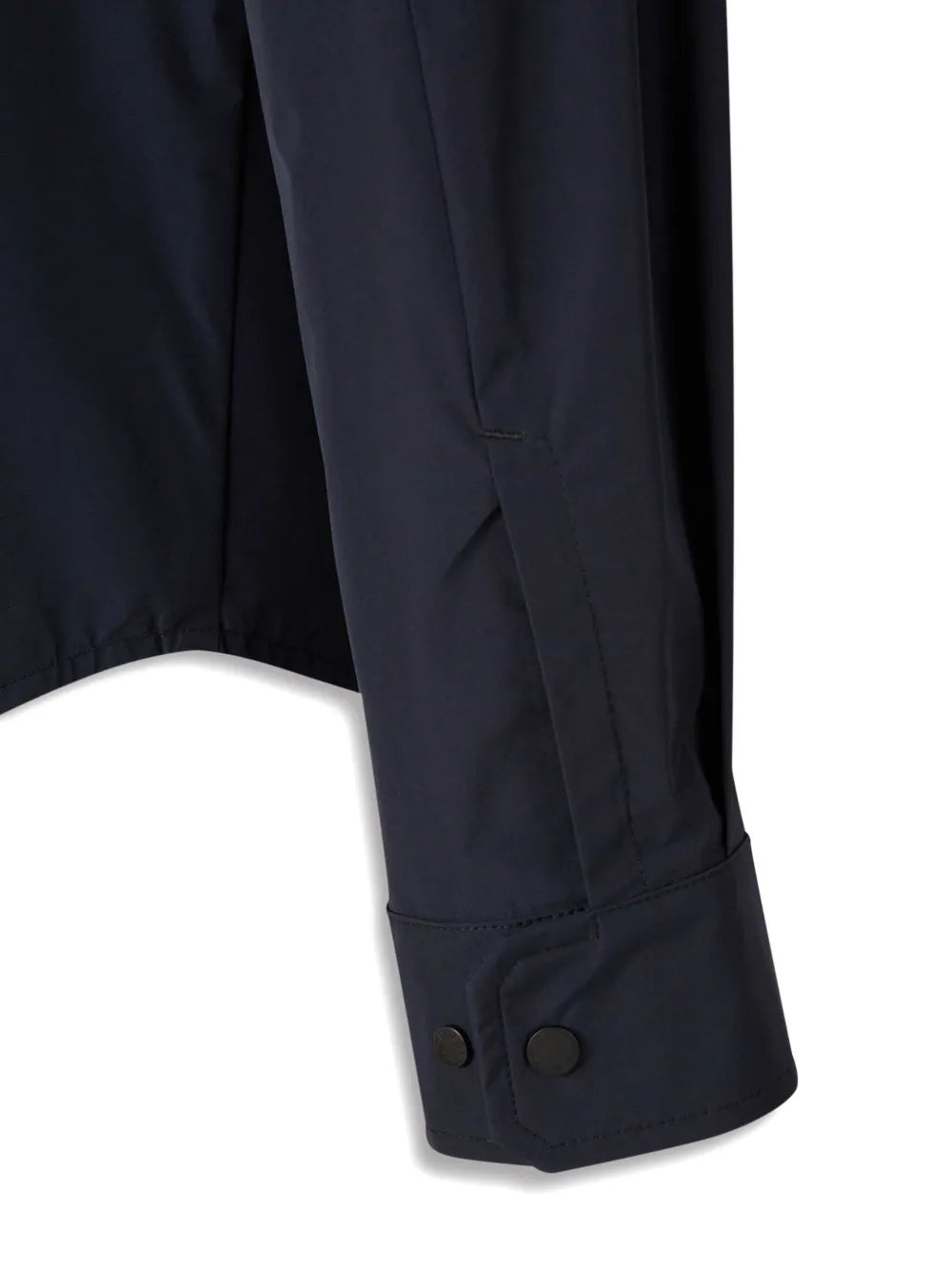 Flap-pocket shirt jacket