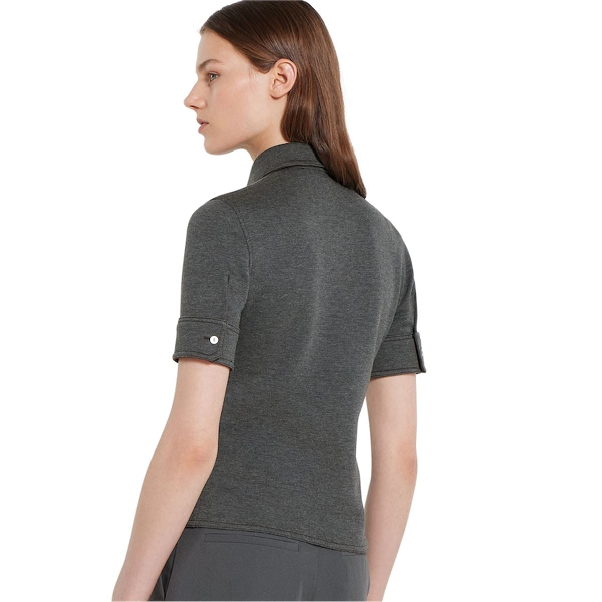 Wool cotton jersey shirt-GUCCI-Verso