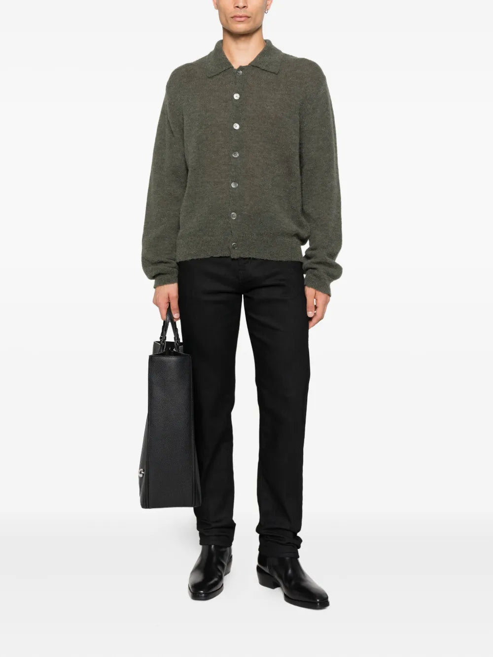 7 for all mankind cotton-blend jeans-7FAM-Verso