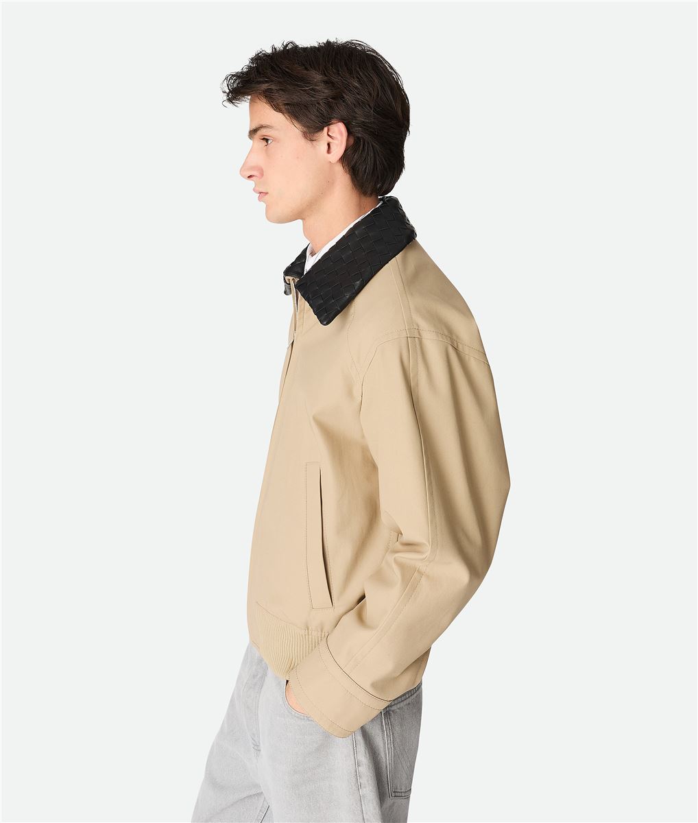 COTTON TWILL BLOUSON