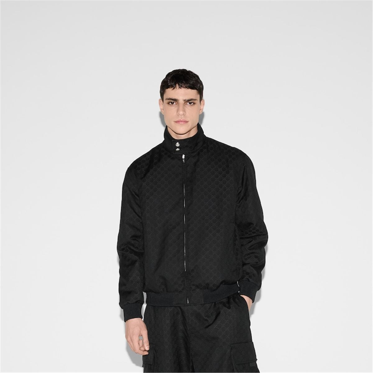 GG COTTON RIPSTOP JACKET - GUCCI - Verso