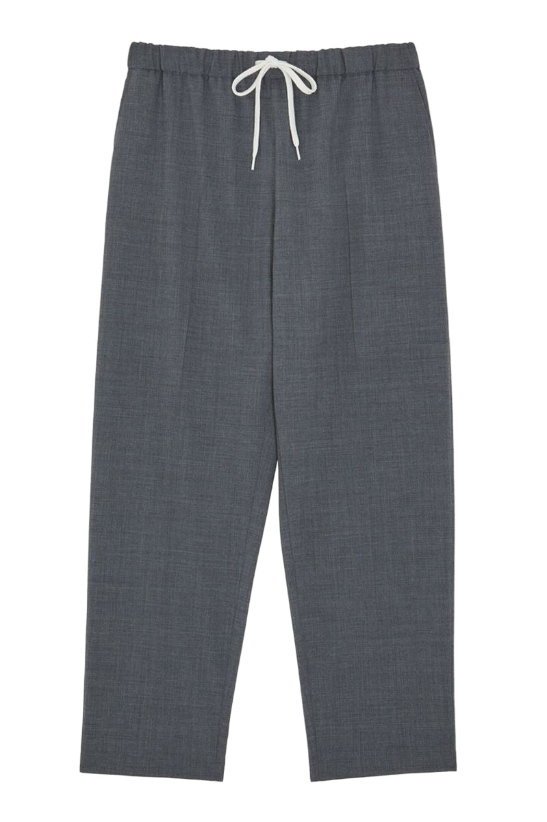 Maison margiela drawstring-waist trousers