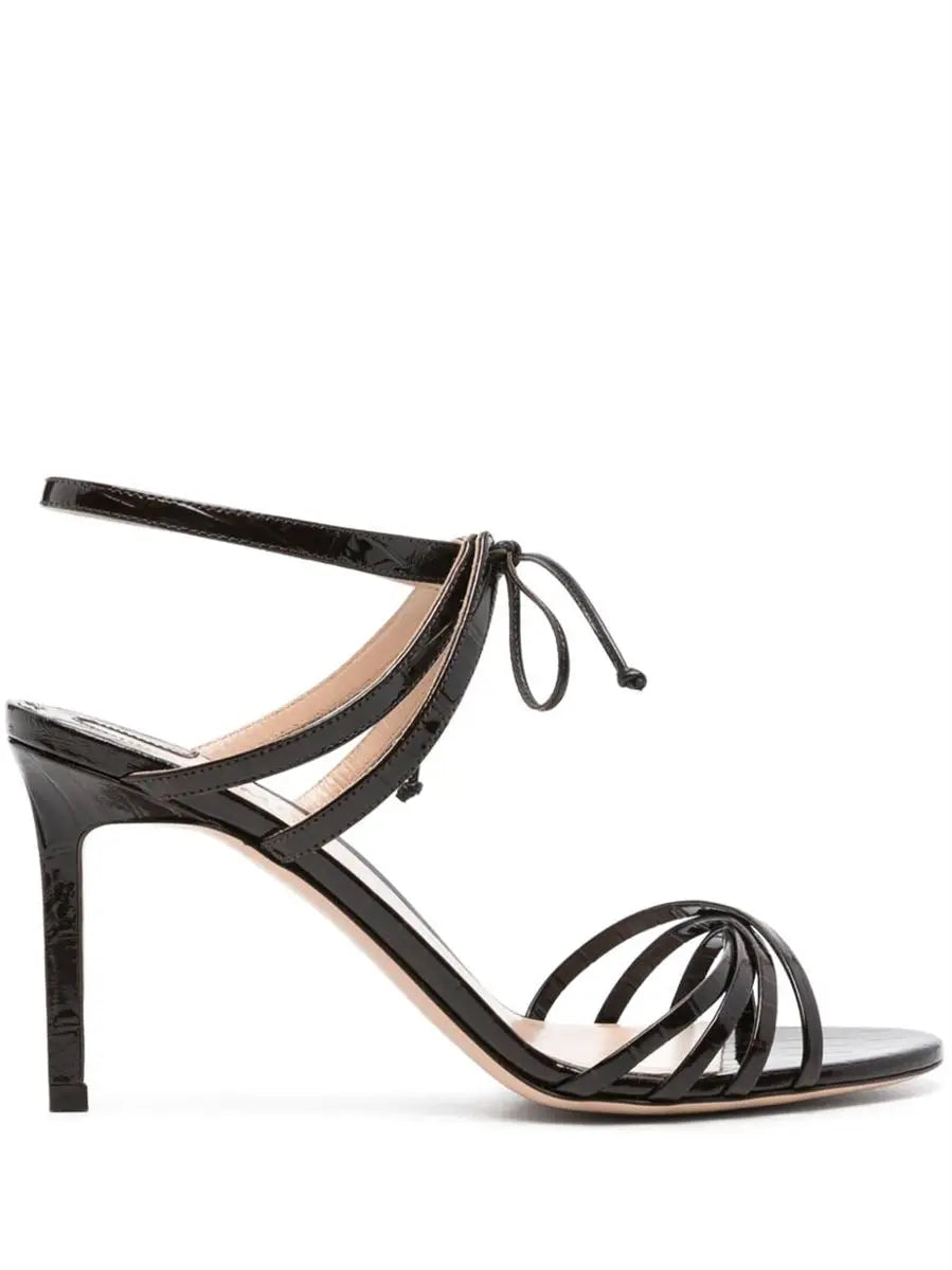 85MM EMBOSSED-CROCODILE SANDALS TOM FORD