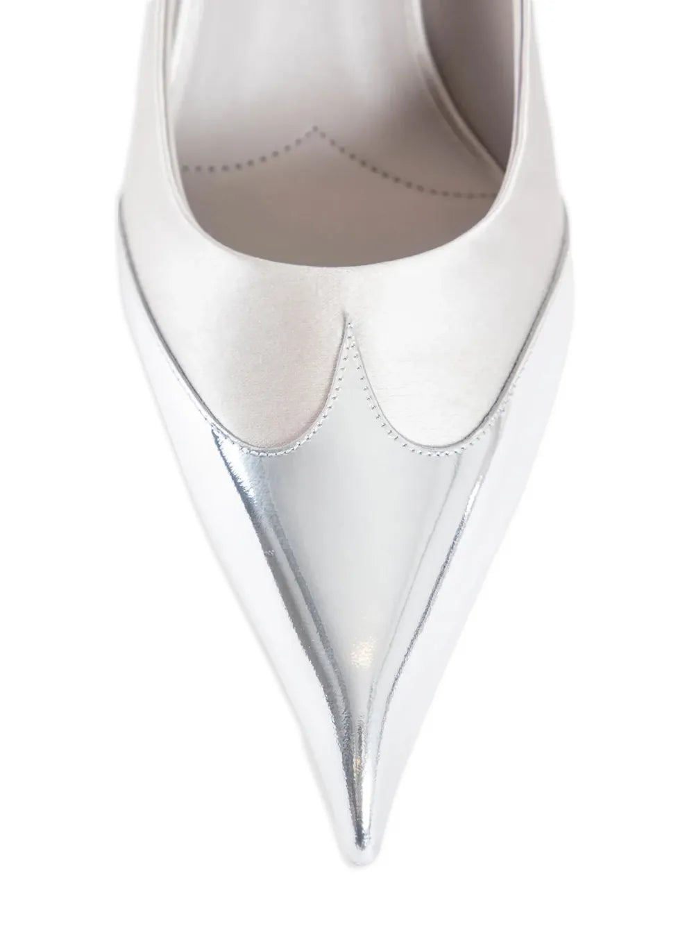 85mm leather heeled pumps-PRADA-Verso