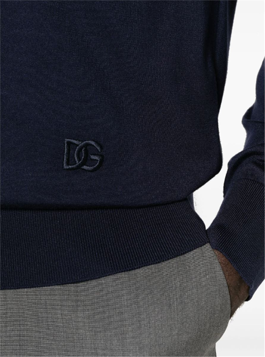 CREW-NECK SILK JUMPER DOLCE & GABBANA