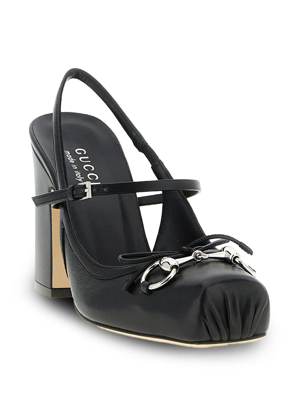 95mm metal-clamp pumps-GUCCI-Verso