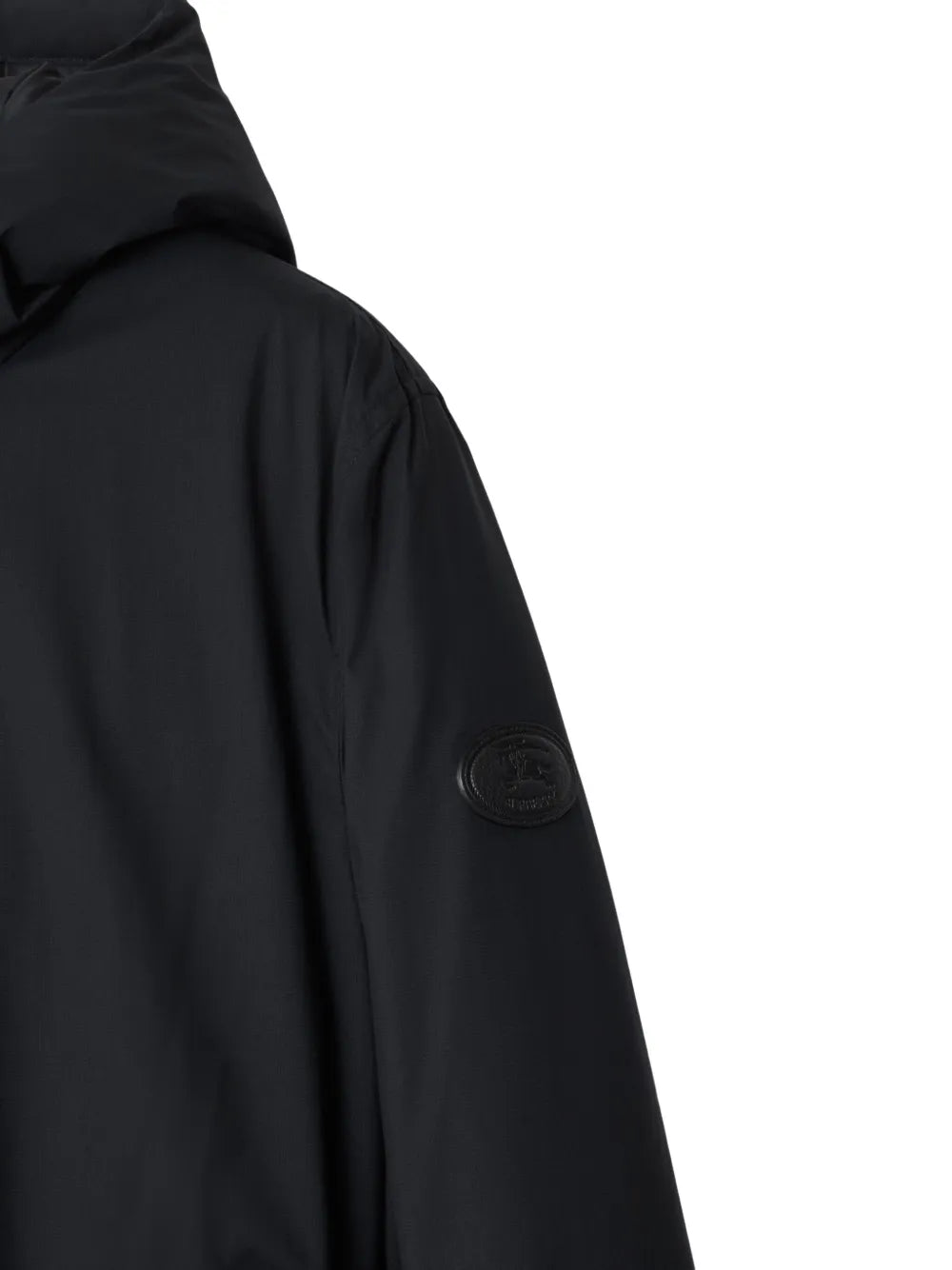 Hooded padded jacket