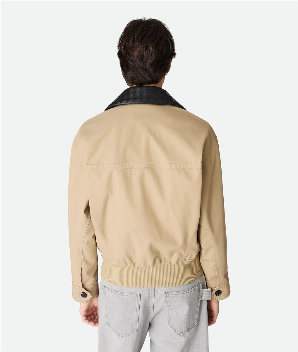 COTTON TWILL BLOUSON