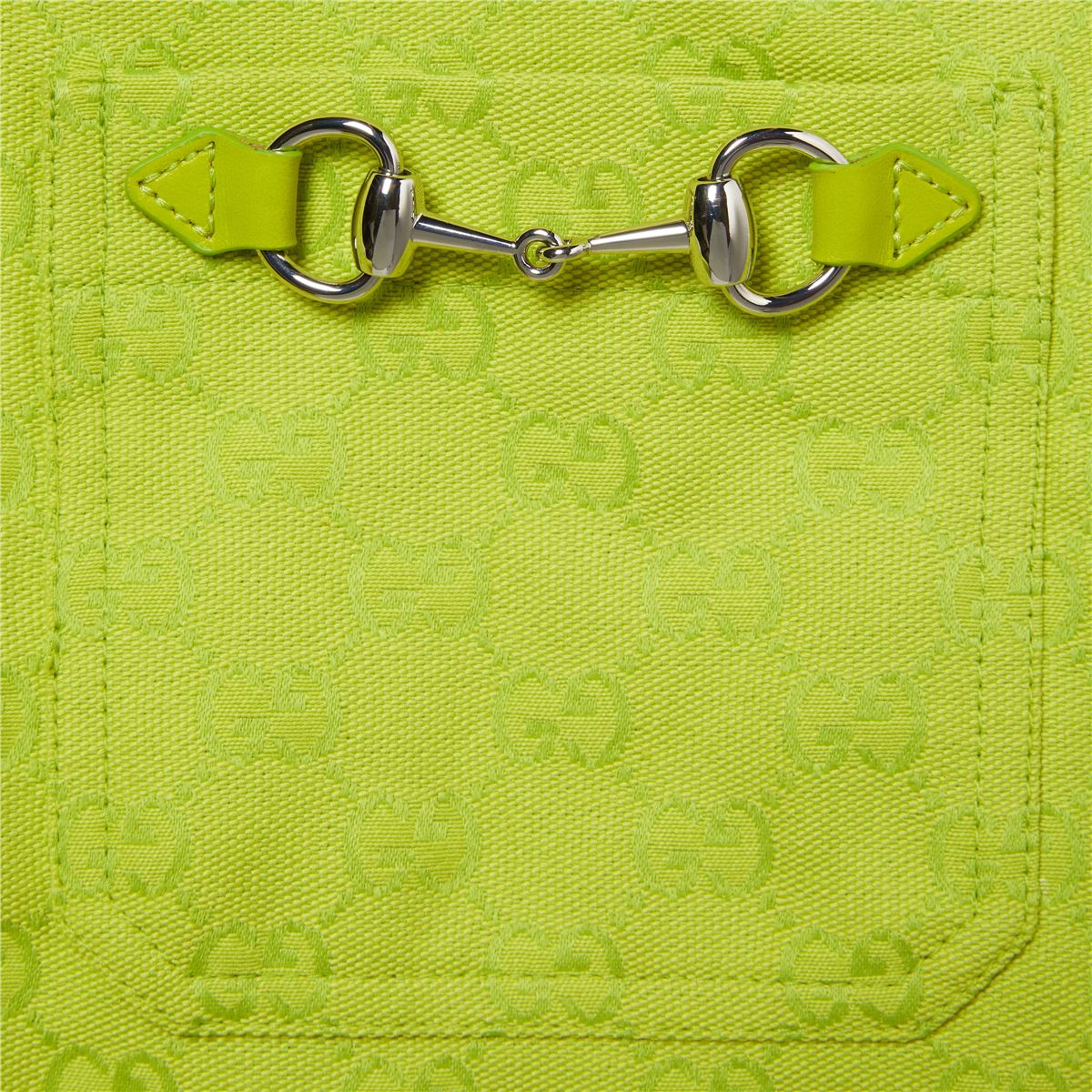 GG CANVAS JUMPSUIT WITH HORSEBIT - GUCCI - Verso