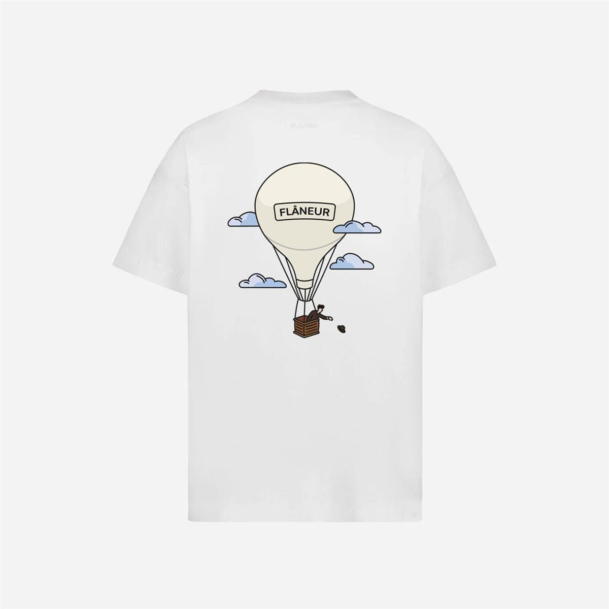 aéronautique t-shirt-FLANEUR-Verso