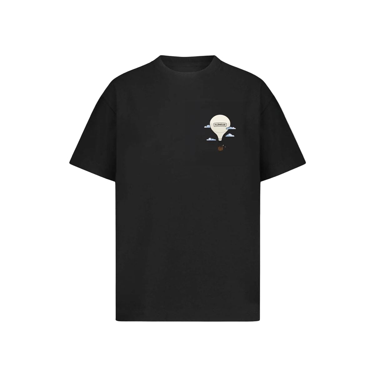aéronautique t-shirt-FLANEUR-Verso