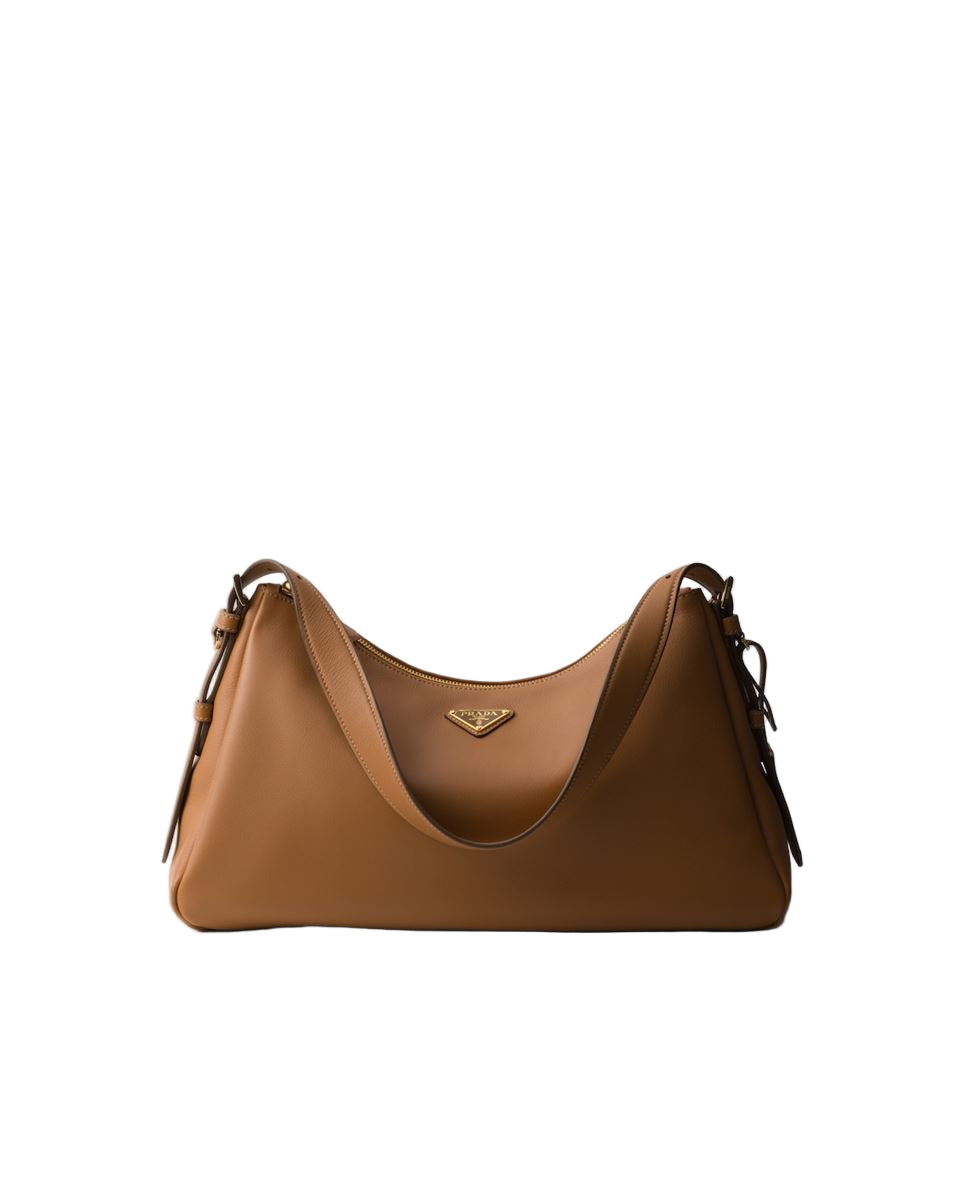 Aimée large leather shoulder bag