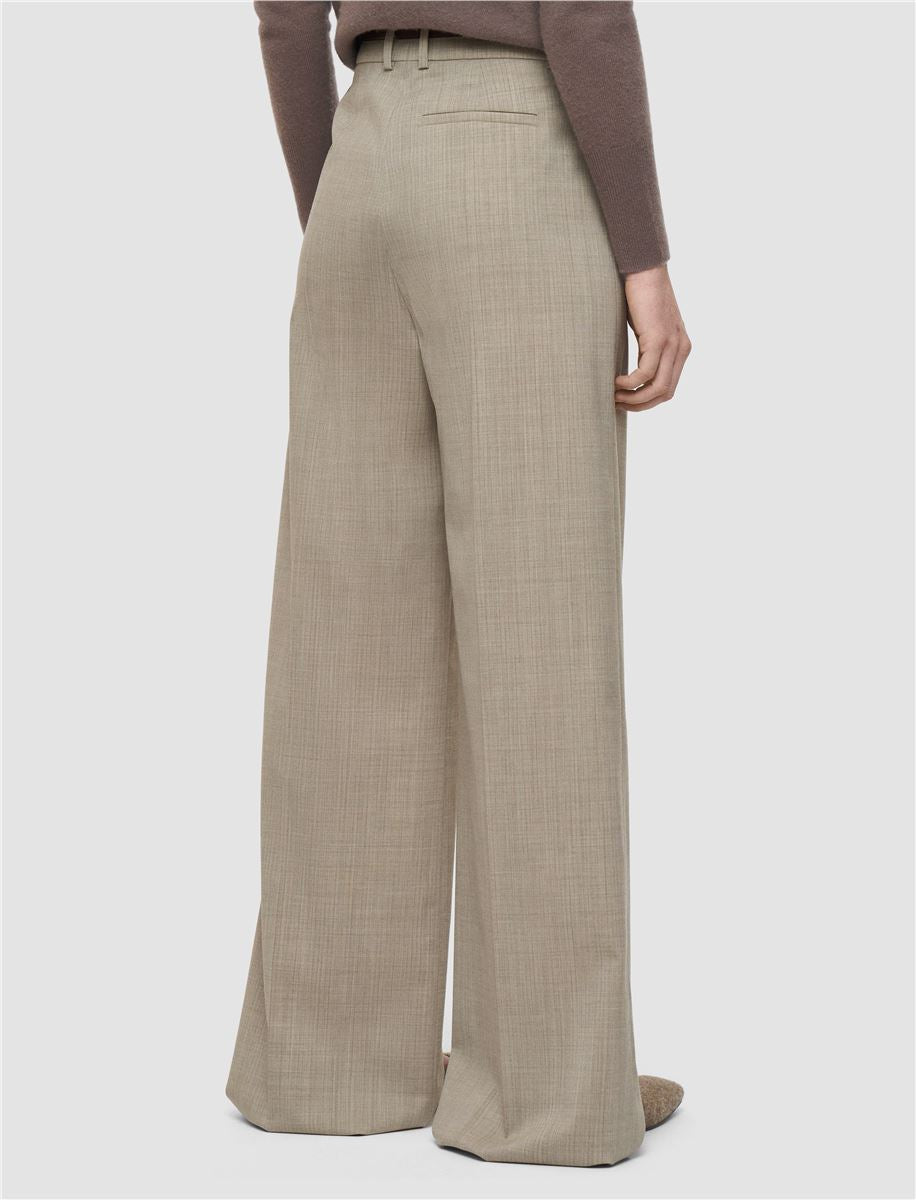 ALANA MELANGE WOOL TROUSERS-JOSEPH-Verso