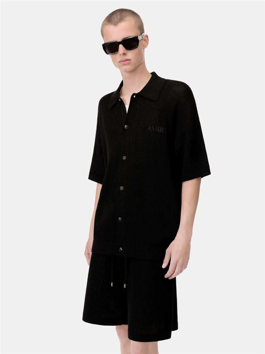 amiri crochet mesh shirt-AMIRI-Verso