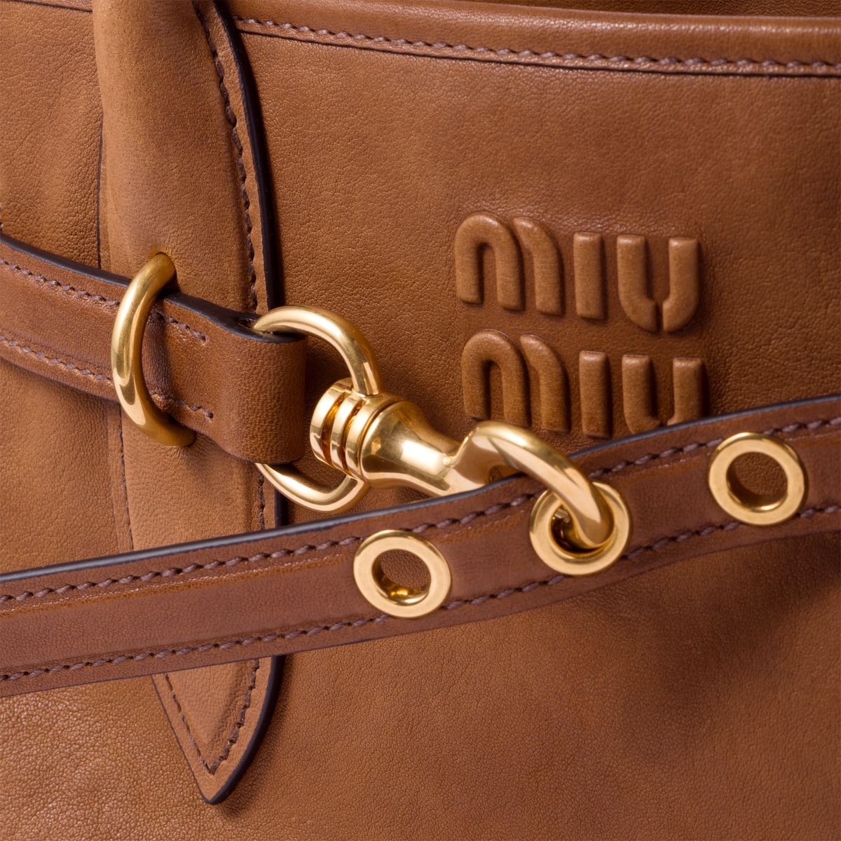 Aventure nappa leather bag-MIU MIU-Verso