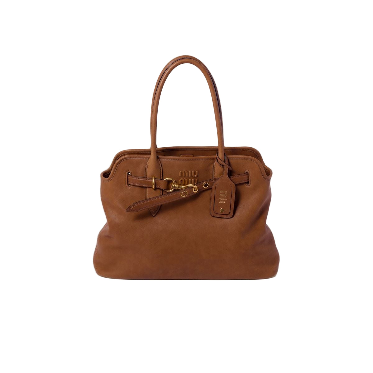 Aventure nappa leather bag-MIU MIU-Verso