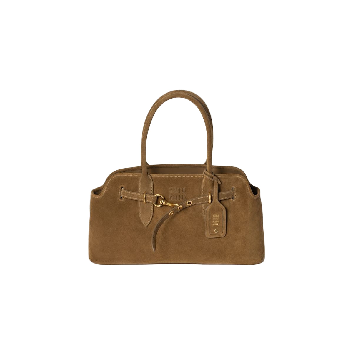 Aventure suede bag-MIU MIU-Verso