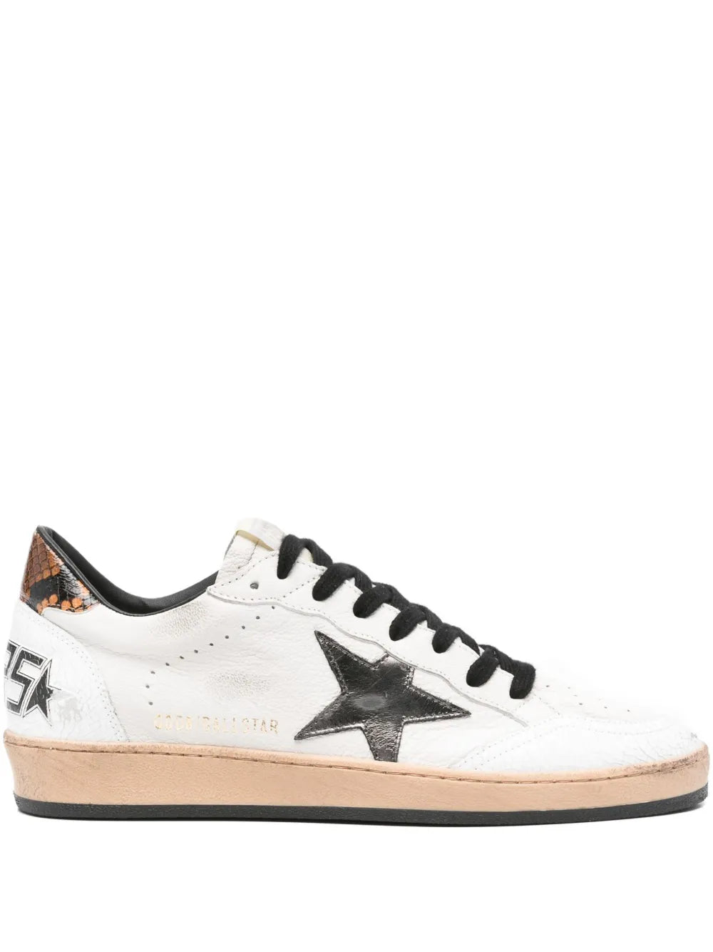 Ball star snake-detail sneakers-GOLDEN GOOSE-Verso
