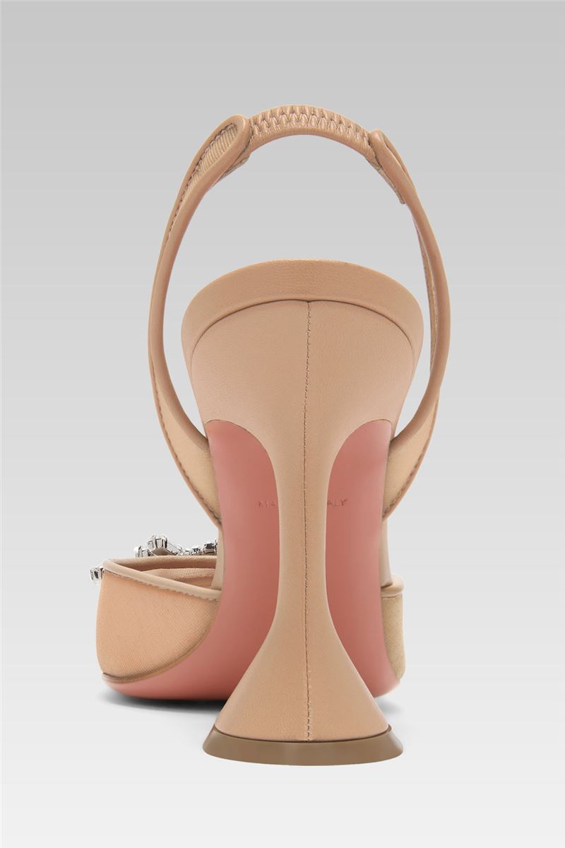 BEGUM MESH SLING 95 BEIGE MESH - AMINA MUADDI - Verso