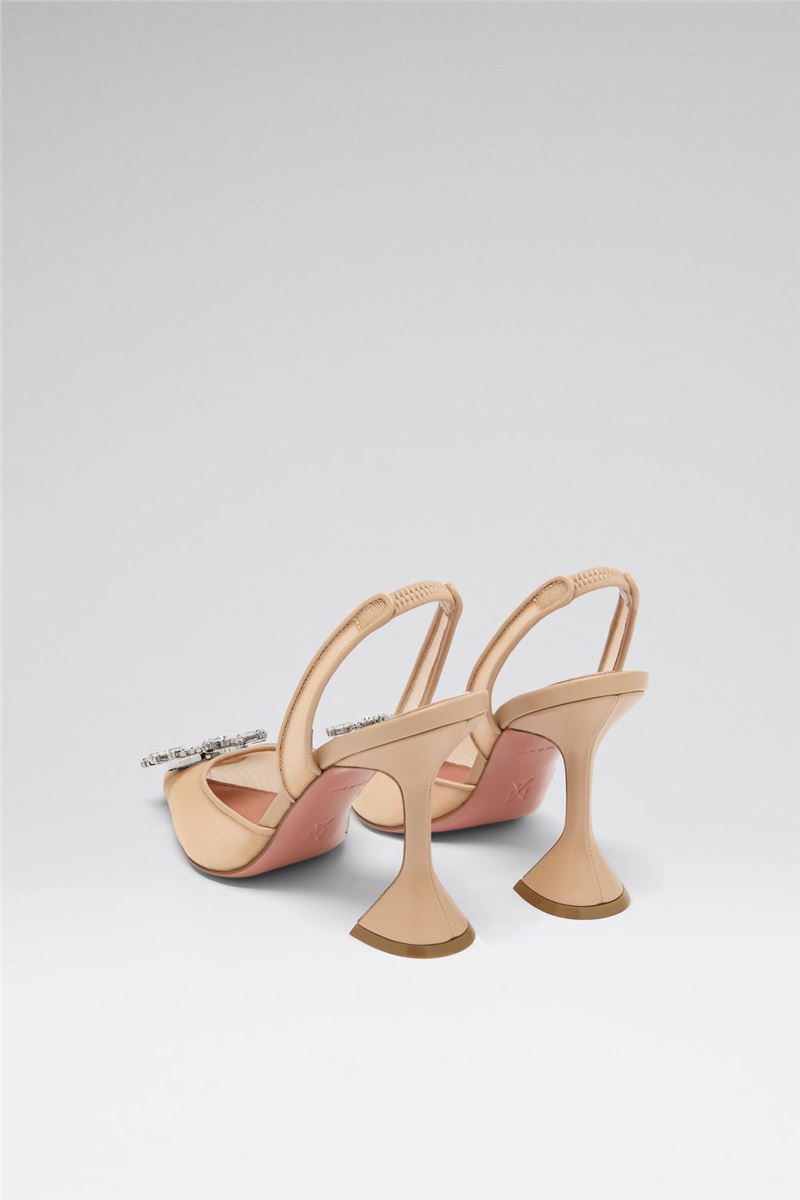 BEGUM MESH SLING 95 BEIGE MESH - AMINA MUADDI - Verso
