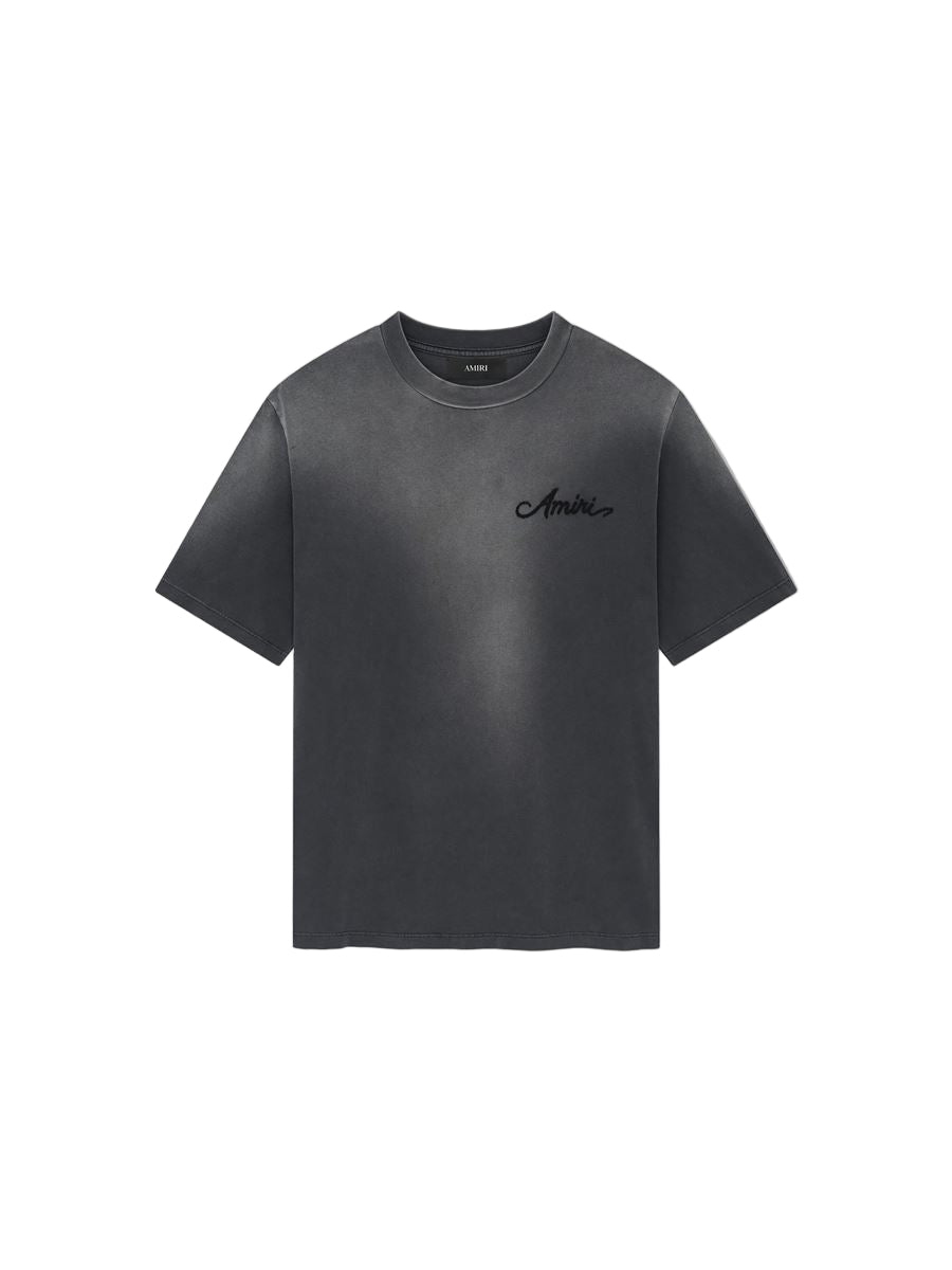 bleach bandana patch tee-AMIRI-Verso