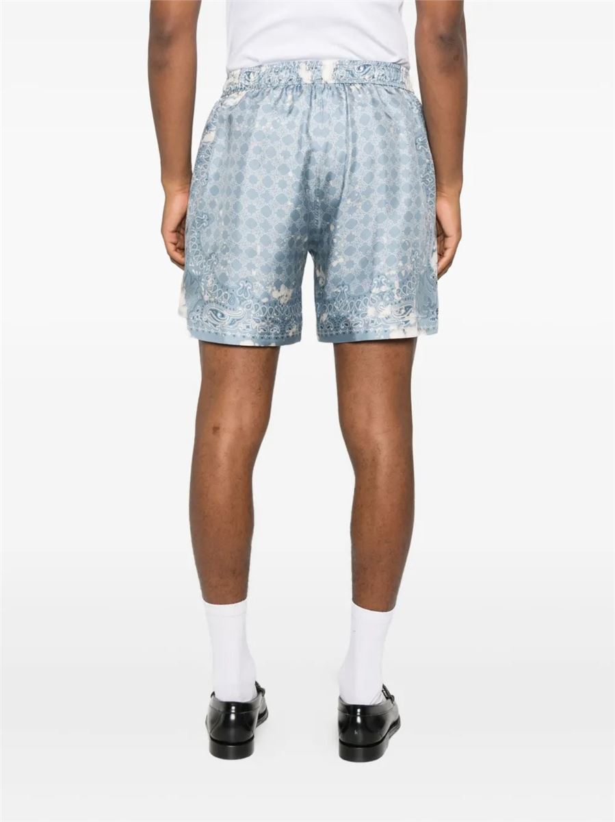 Bleach bandana short-AMIRI-Verso