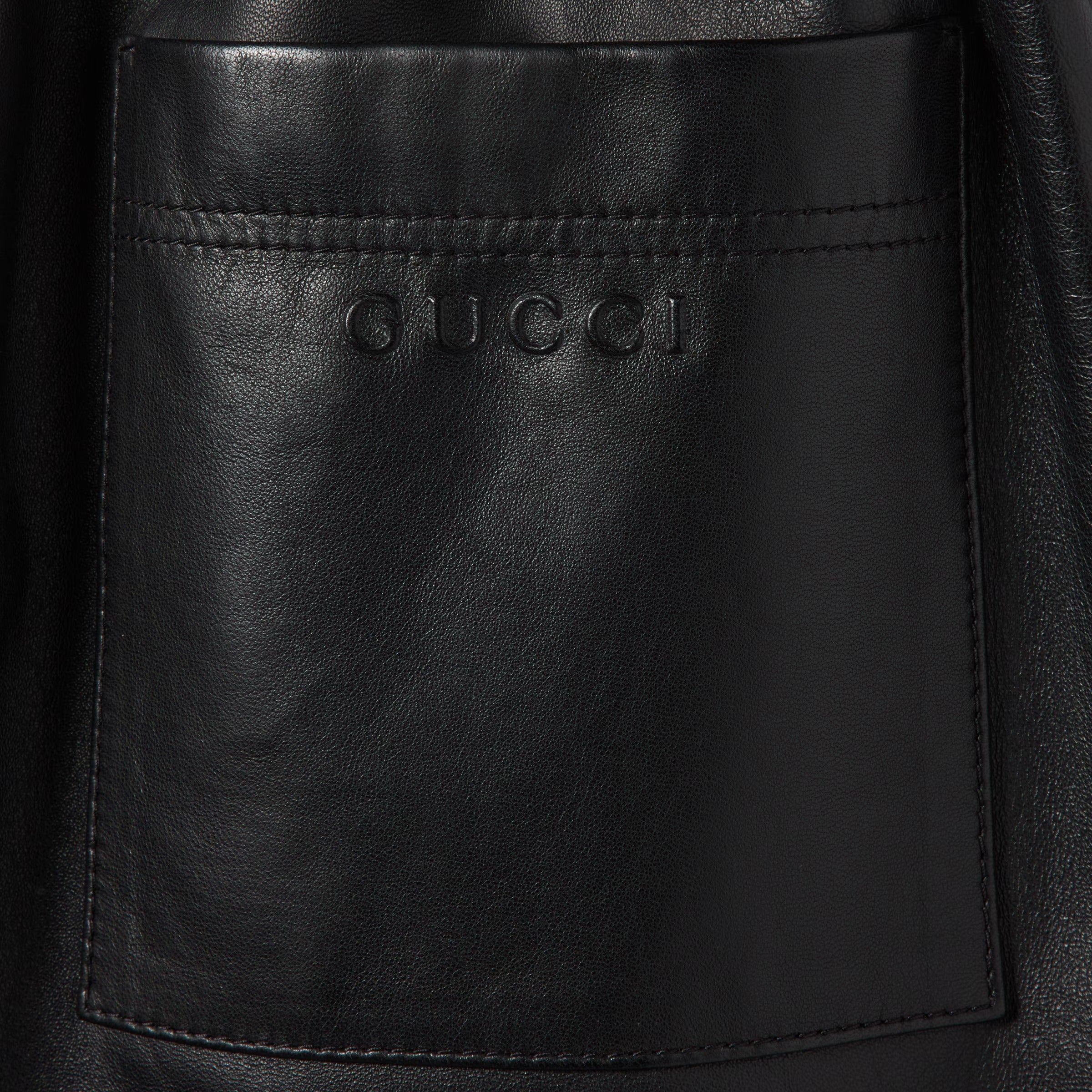 Bonded leather shorts with jersey shorts