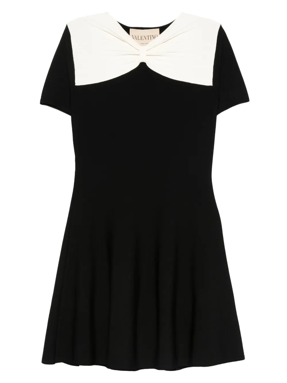 Bow-detail Mini Dress