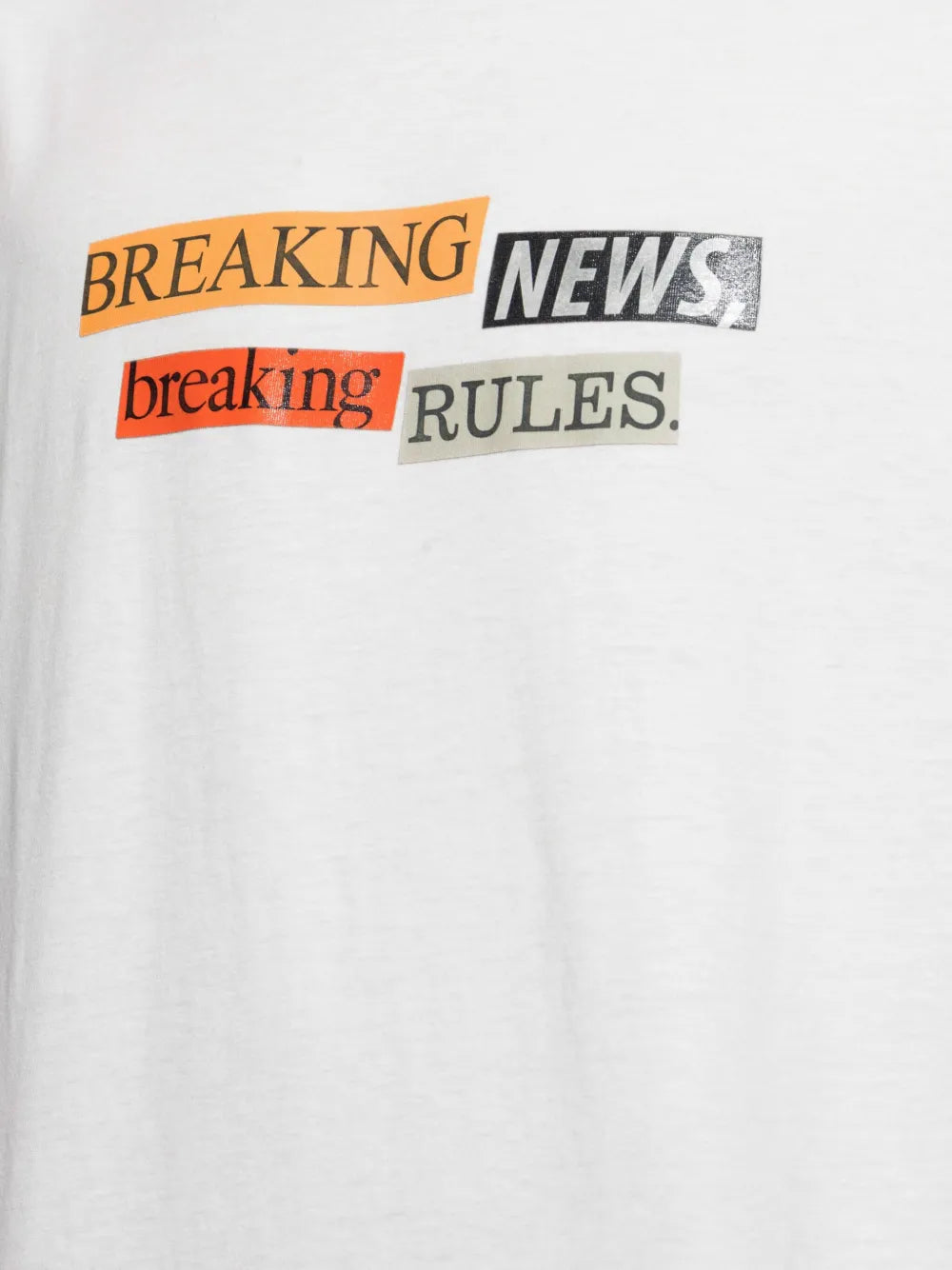 Breaking news graphic t-shirt-PALM ANGELS-Verso