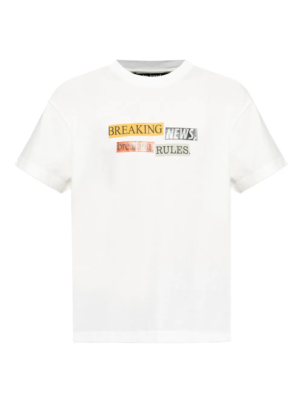 Breaking news graphic t-shirt-PALM ANGELS-Verso