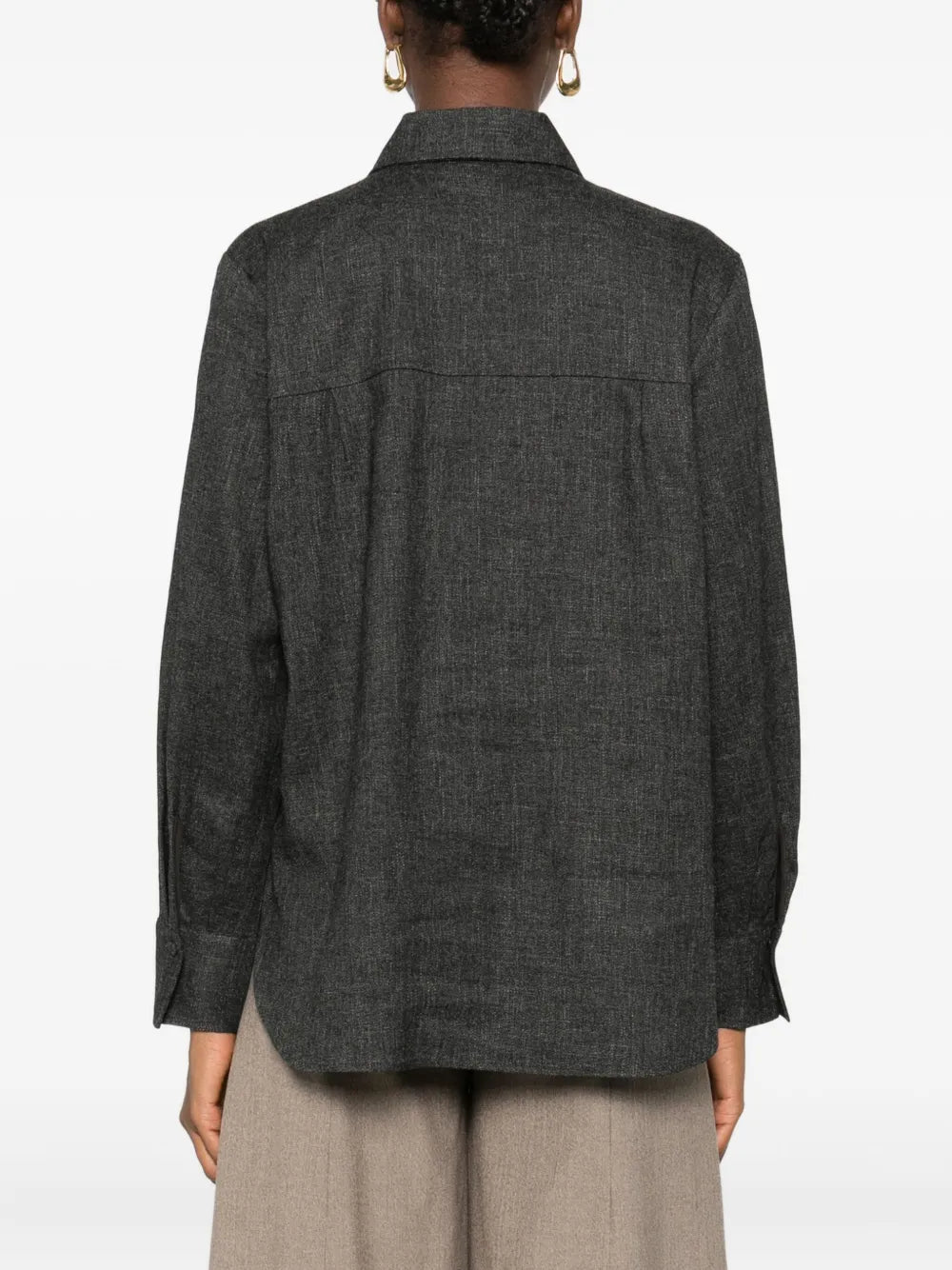 Button-down shirt-VINCE-Verso