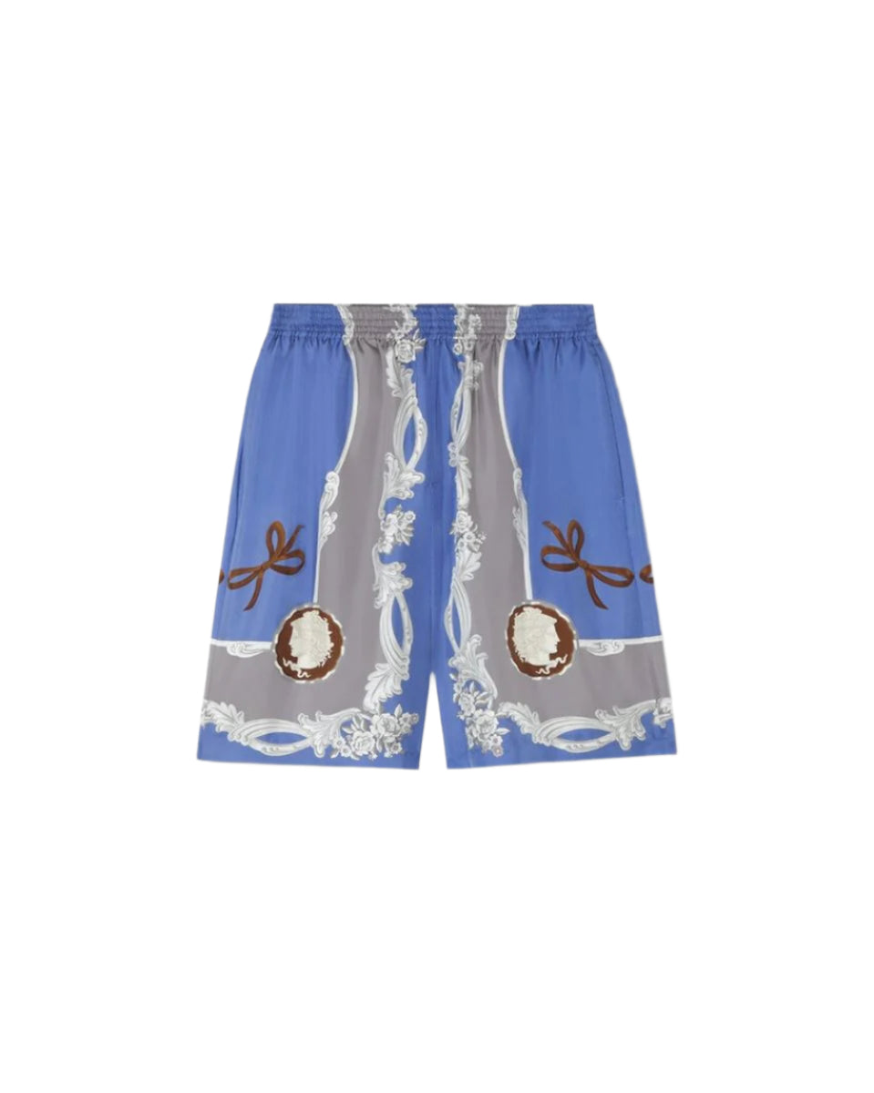 CAMEO SILK SHORTS - VERSACE - Verso